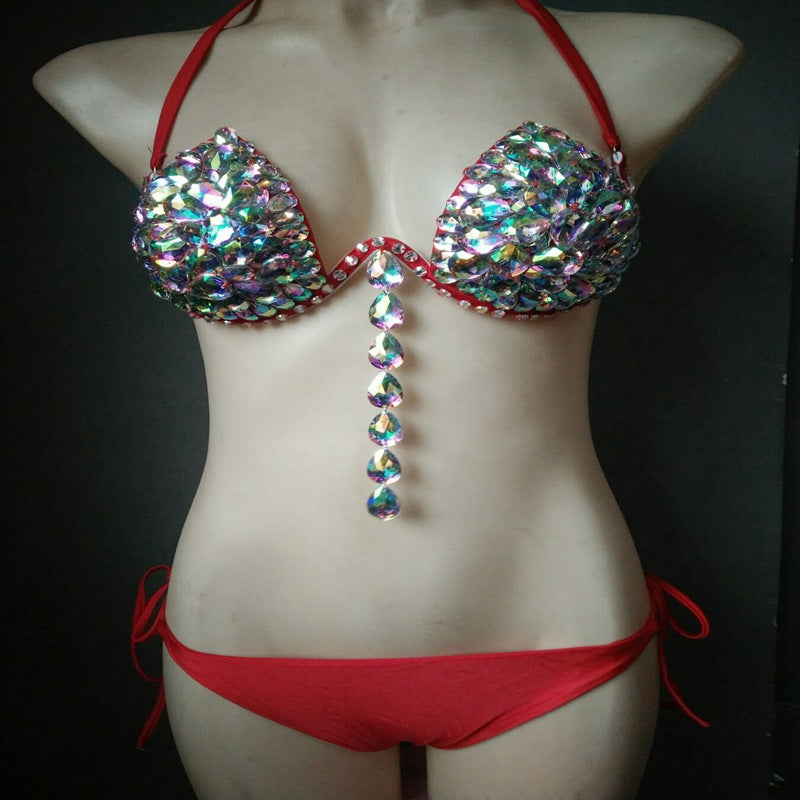 RB011RinestoneBikini