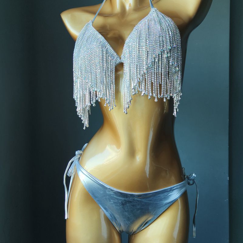 RB019RinestoneBikini