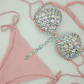 RB011RinestoneBikini