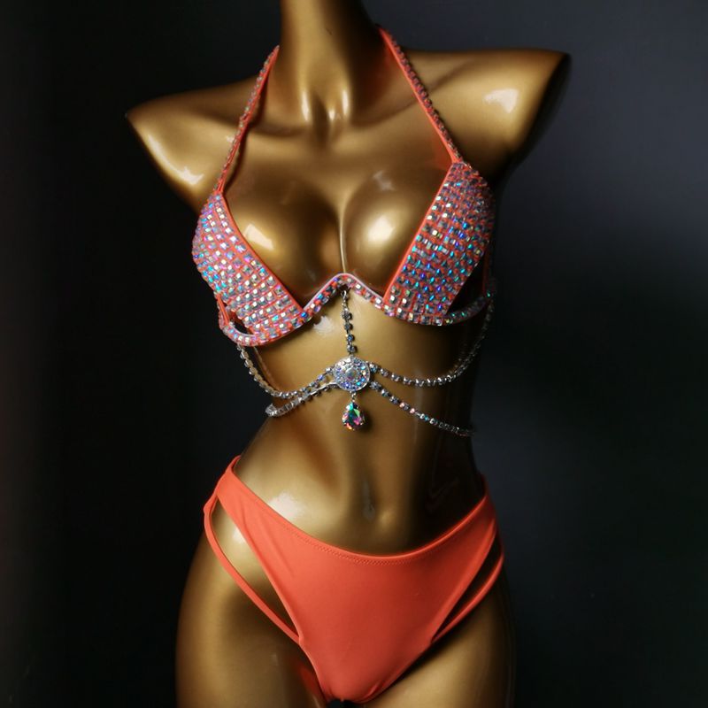 RB01 Sewn Diamond Bikini