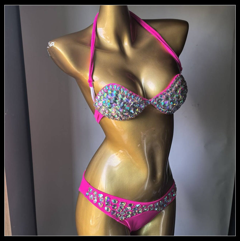 RB013RinestoneBikini