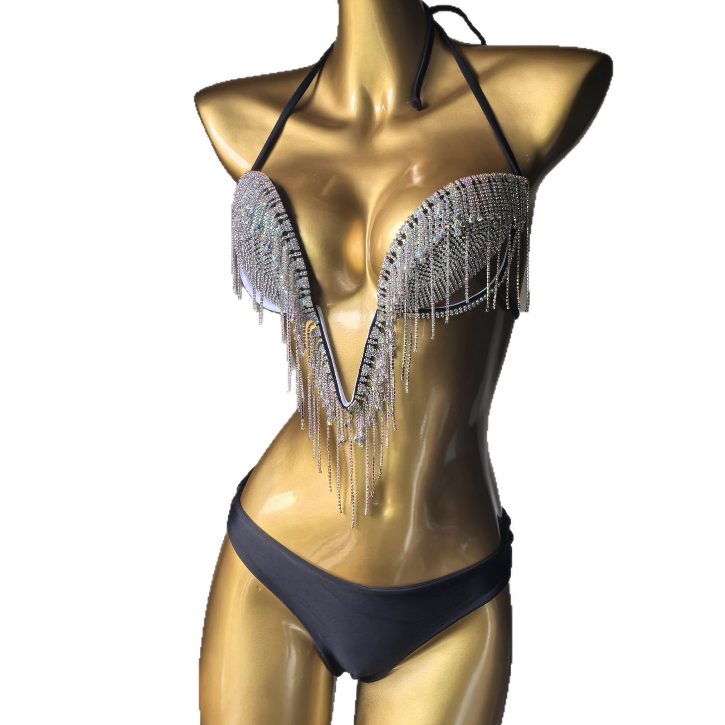 RB008RinestoneBikini