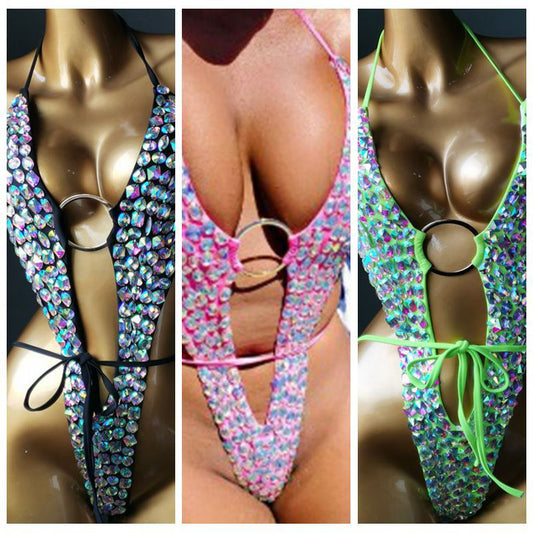 RB003RinestoneBikini