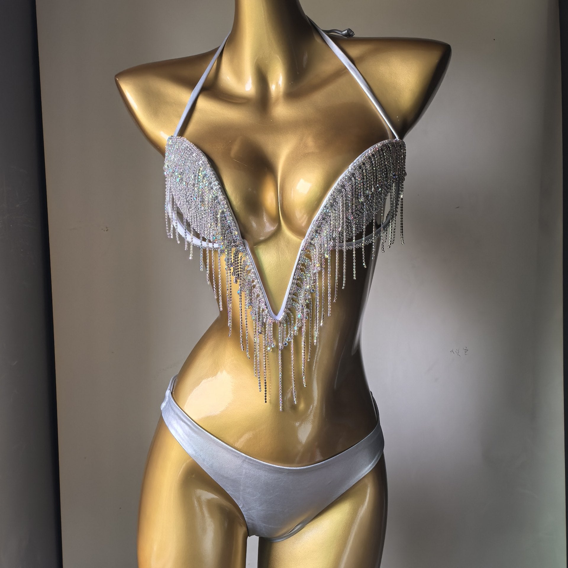 RB008RinestoneBikini