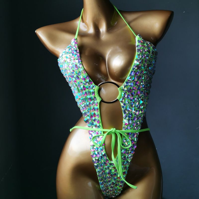 RB003RinestoneBikini