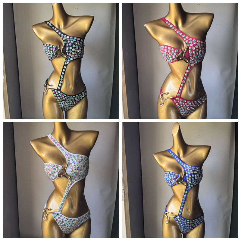 RB006RinestoneBikini