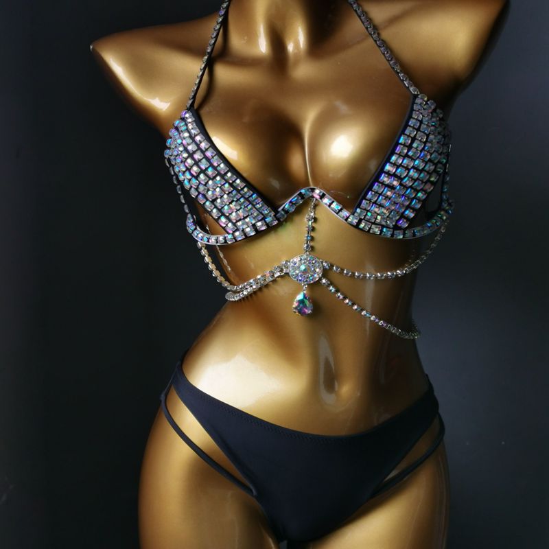 RB01 Sewn Diamond Bikini