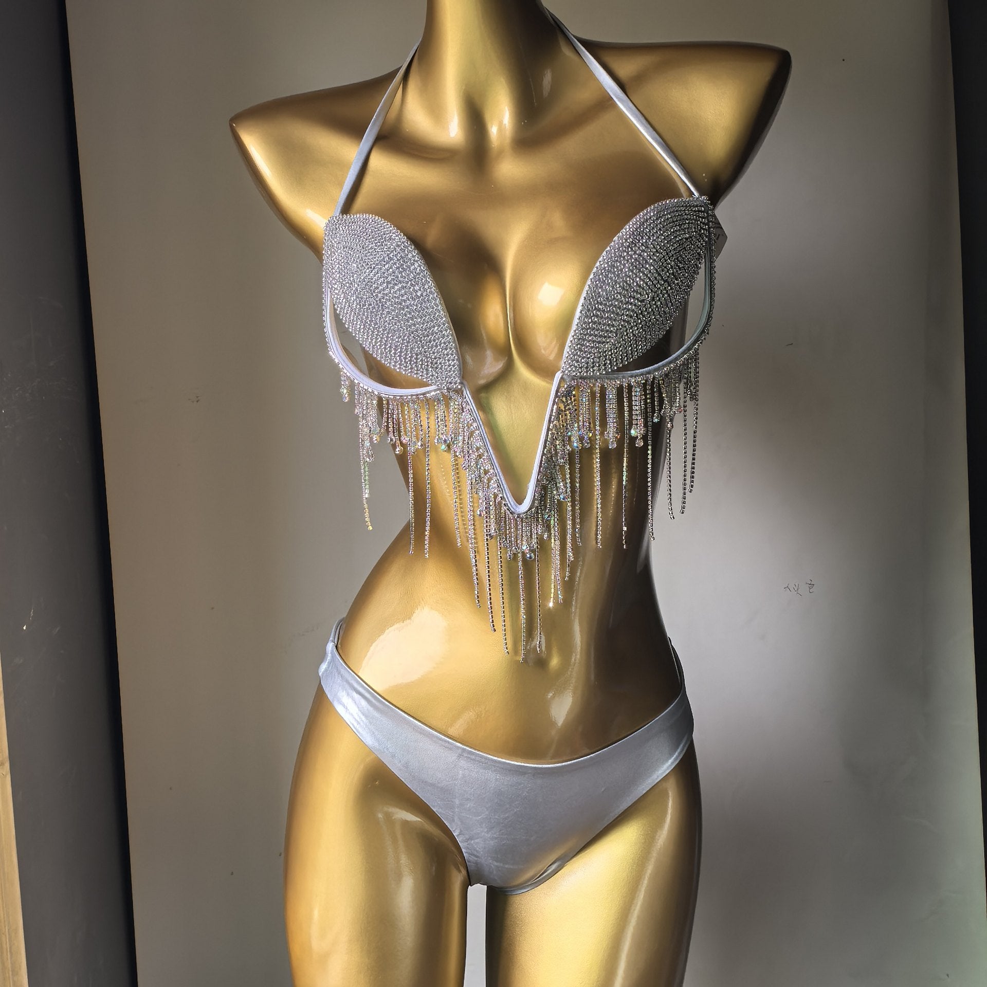 RB005RinestoneBikini