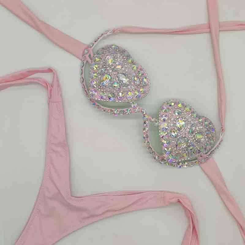 RB017RinestoneBikini