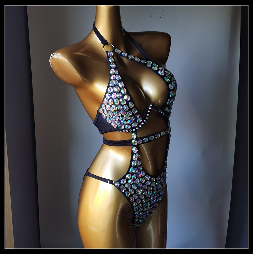 RB015RinestoneBikini