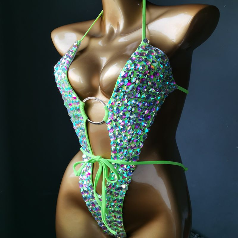 RB003RinestoneBikini