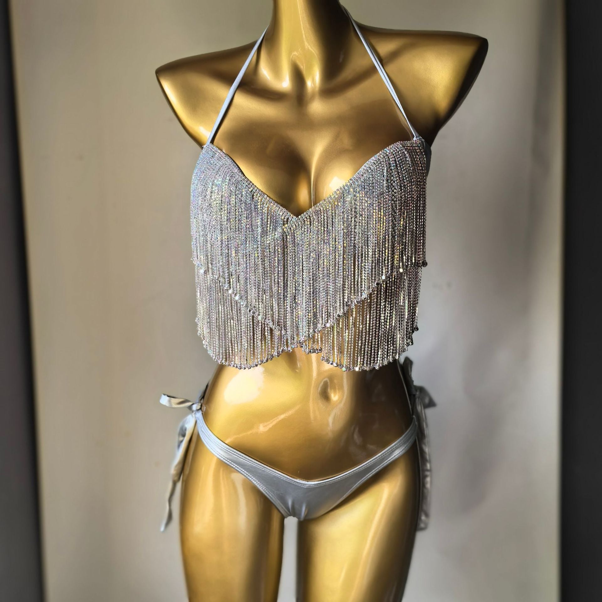 RB009RinestoneBikini