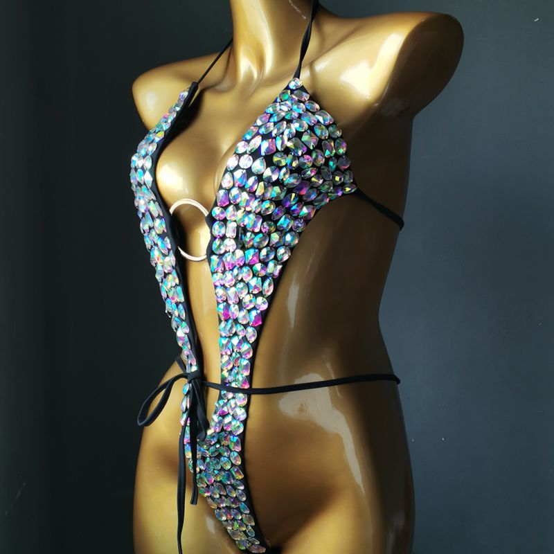 RB003RinestoneBikini