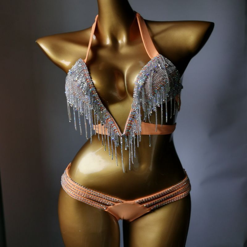 RB020RinestoneBikini