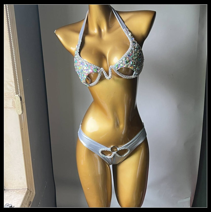 RB022RinestoneBikini
