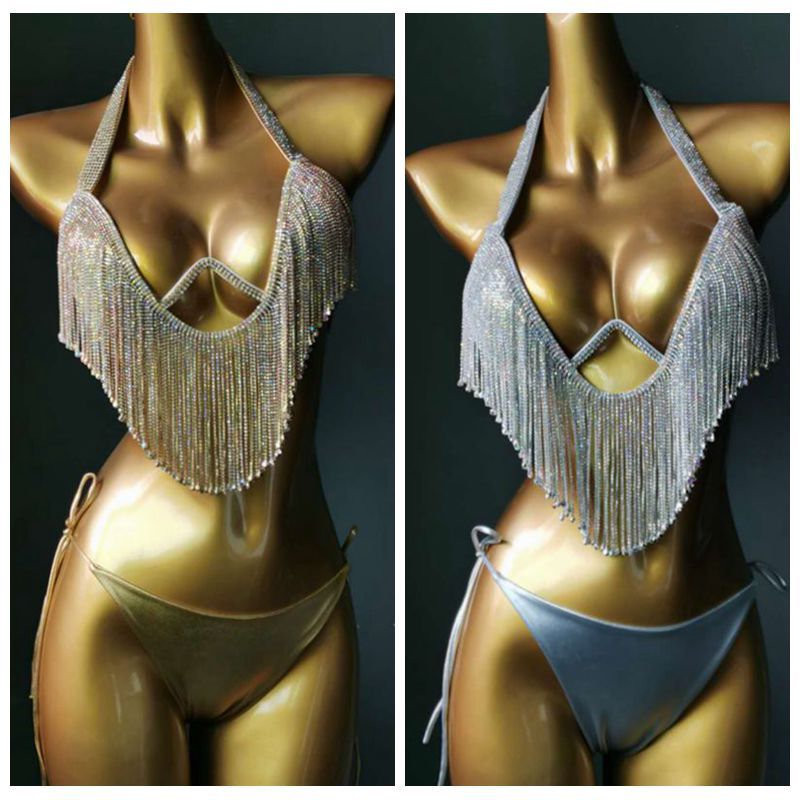 RB018RinestoneBikini