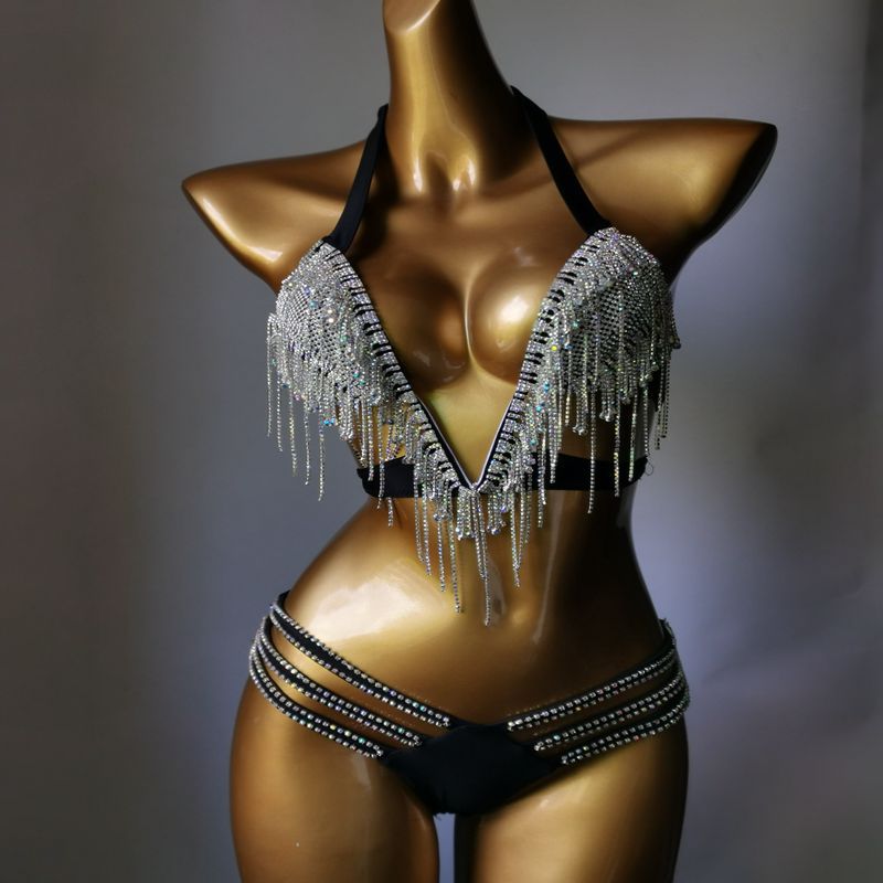RB020RinestoneBikini