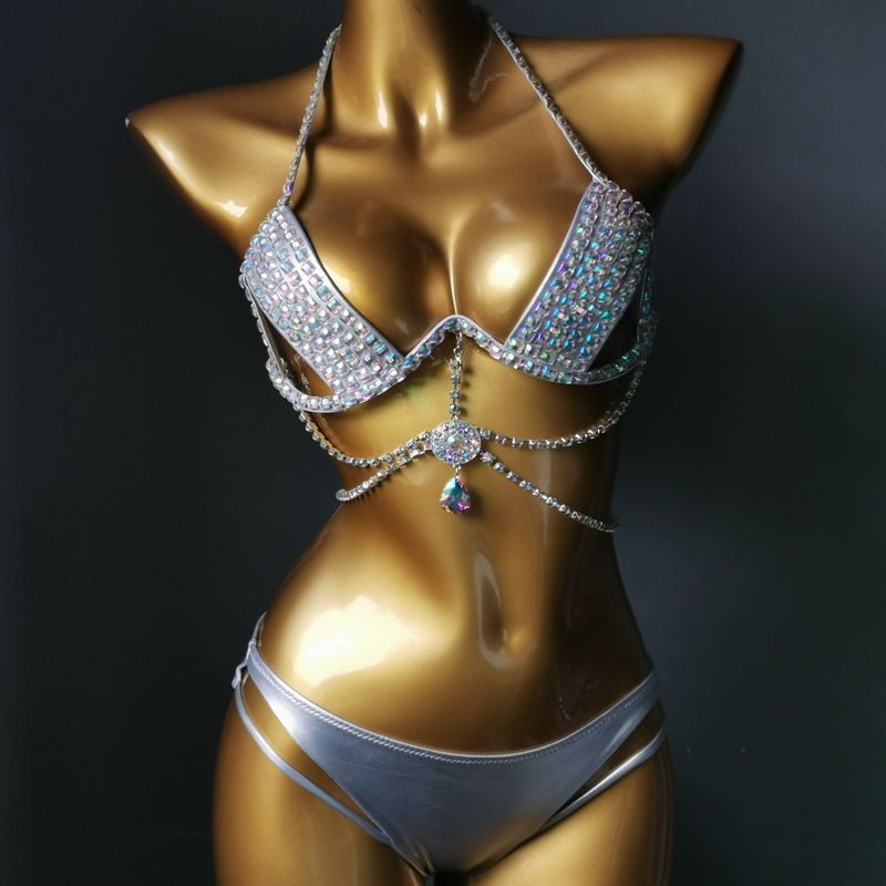 RB01 Sewn Diamond Bikini