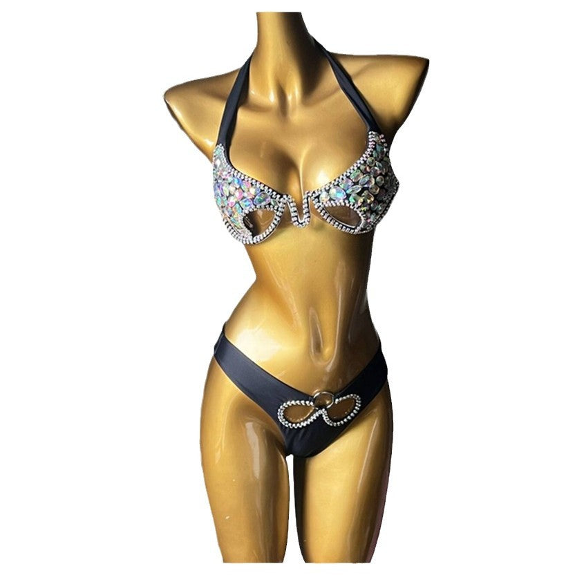 RB022RinestoneBikini
