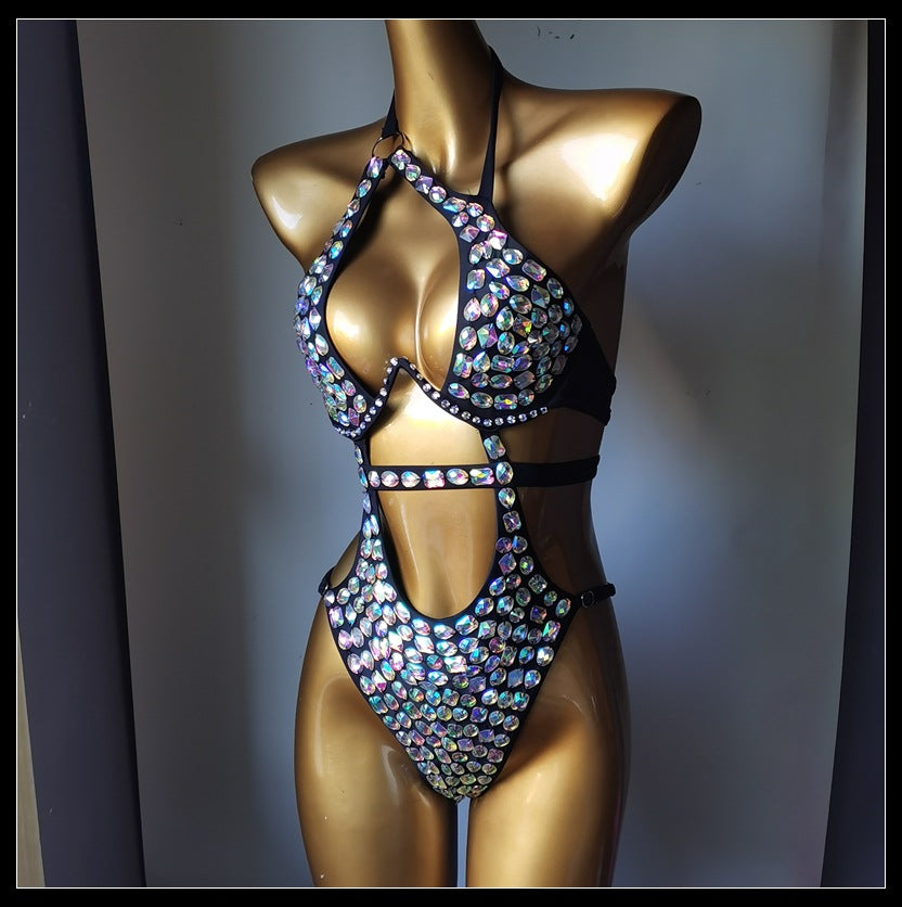 RB015RinestoneBikini