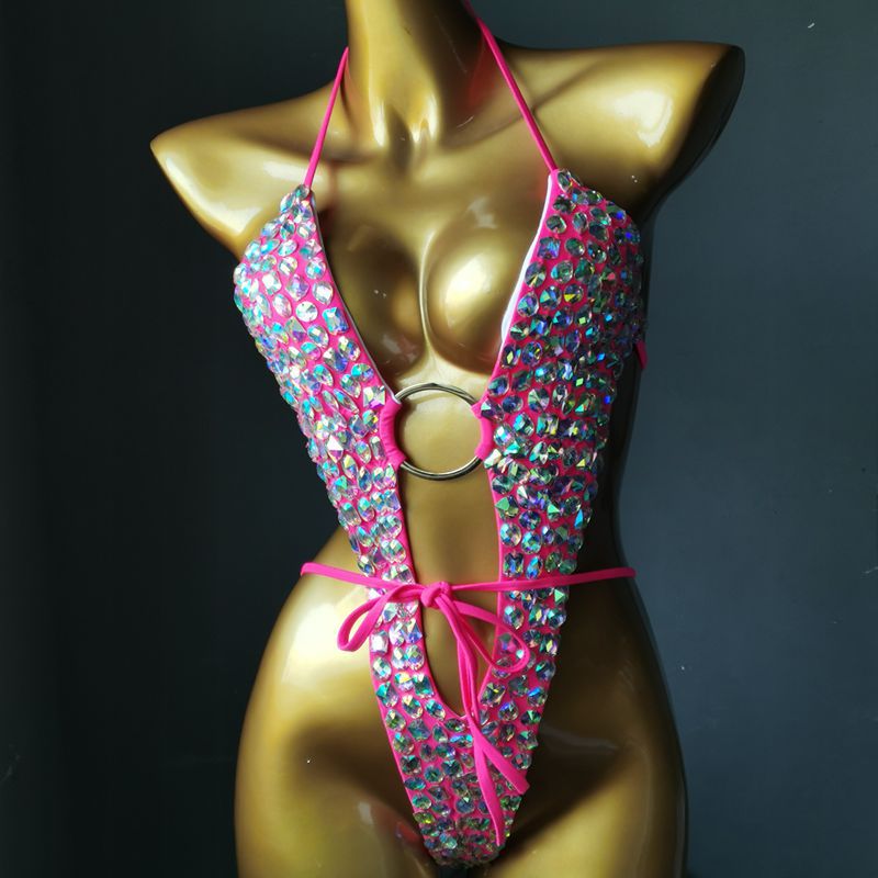 RB003RinestoneBikini