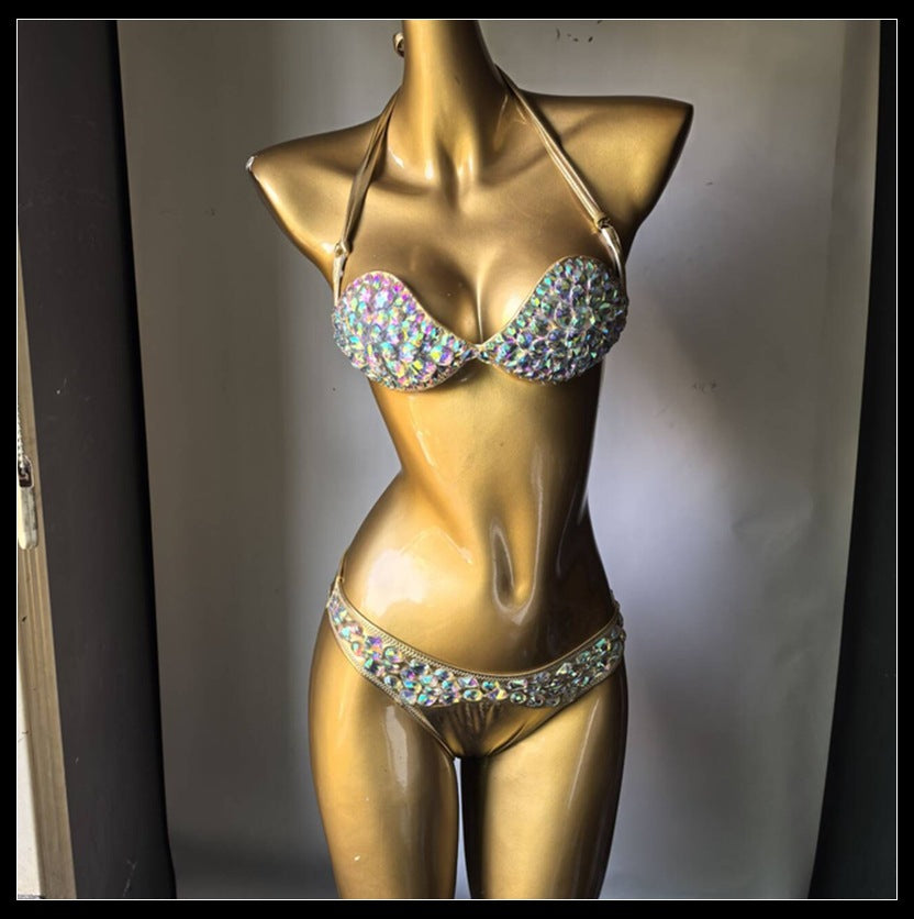 RB013RinestoneBikini