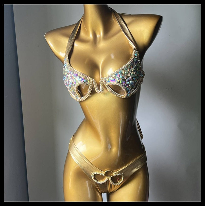 RB022RinestoneBikini