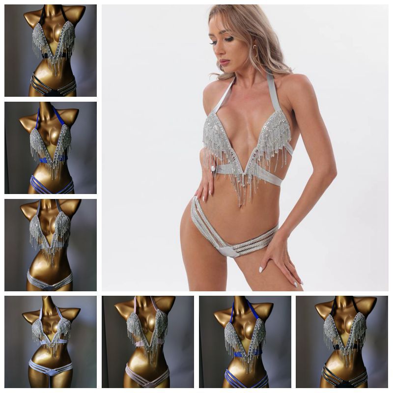 RB020RinestoneBikini