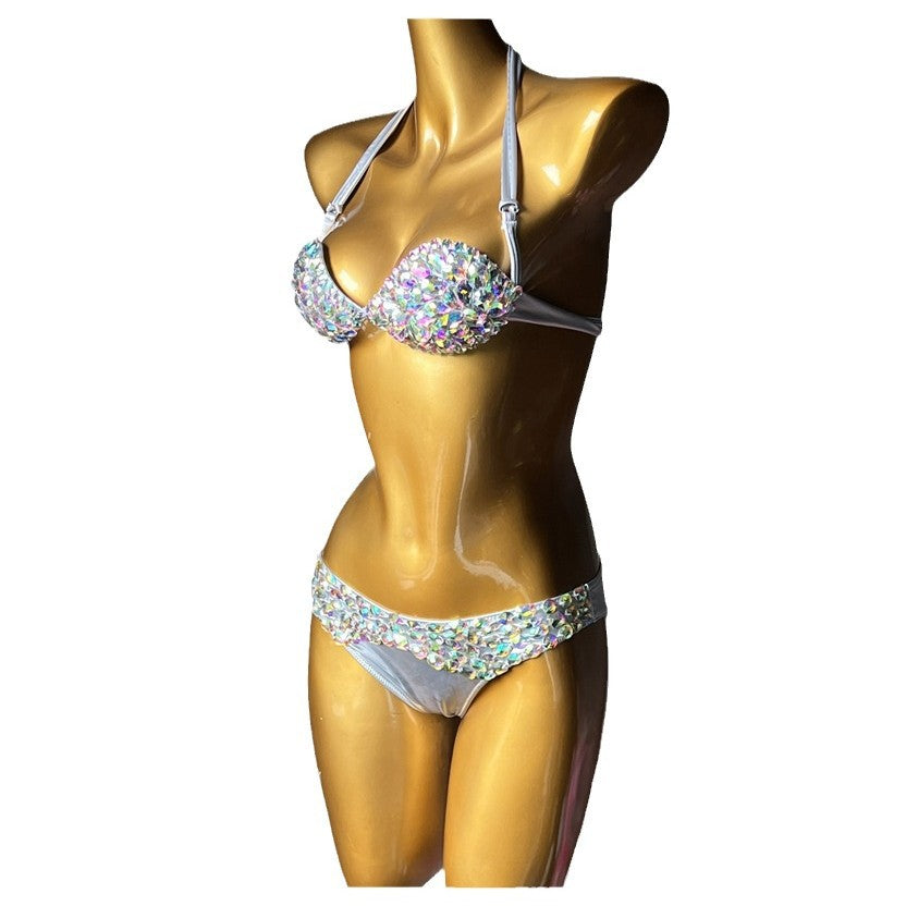RB013RinestoneBikini