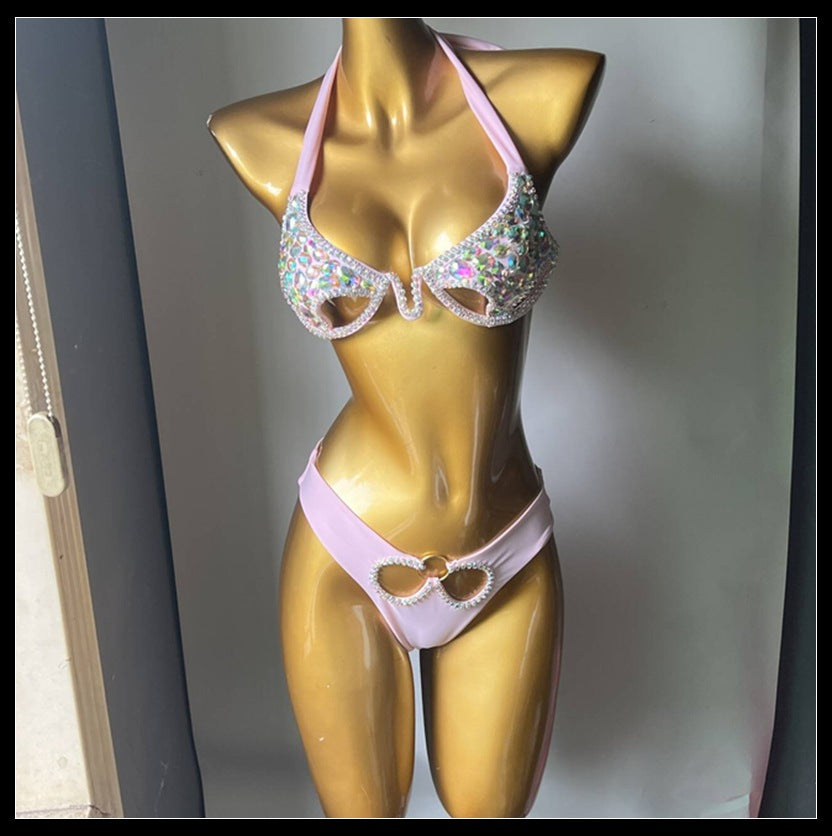 RB022RinestoneBikini