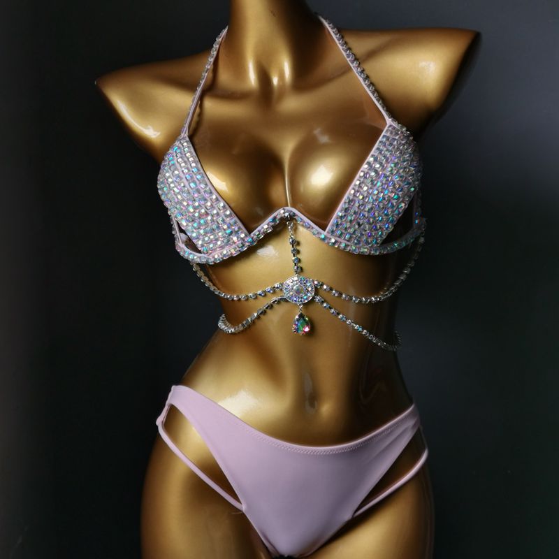 RB001RinestoneBikini