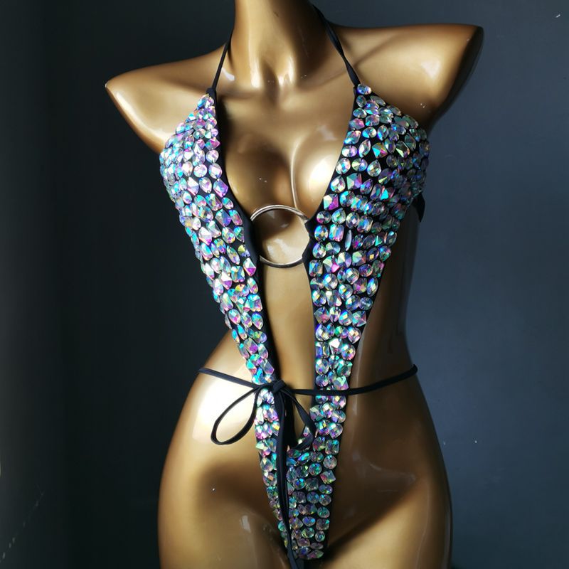 RB003RinestoneBikini