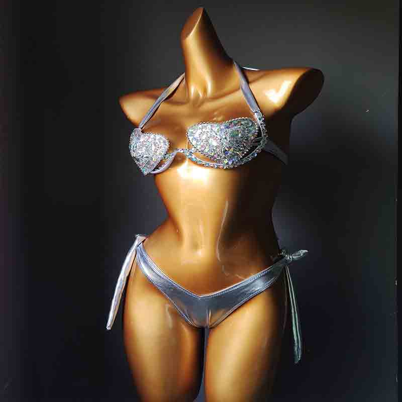 RB017RinestoneBikini