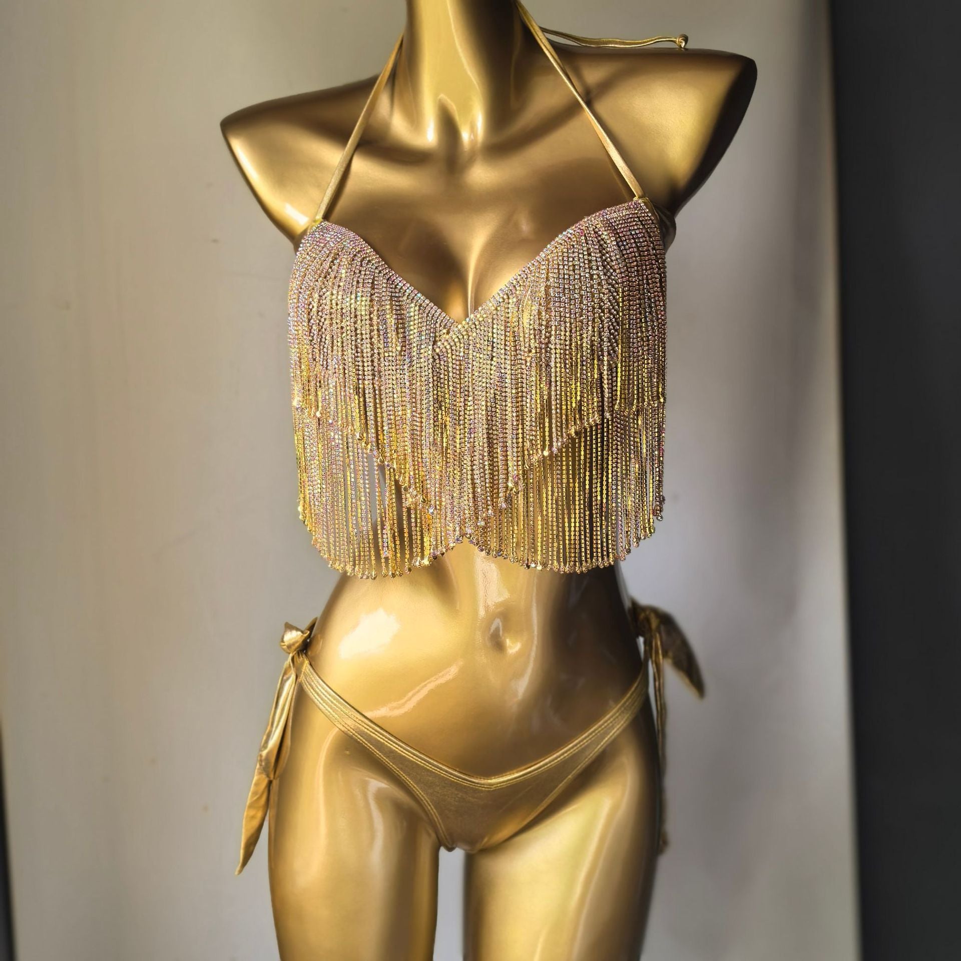RB009RinestoneBikini