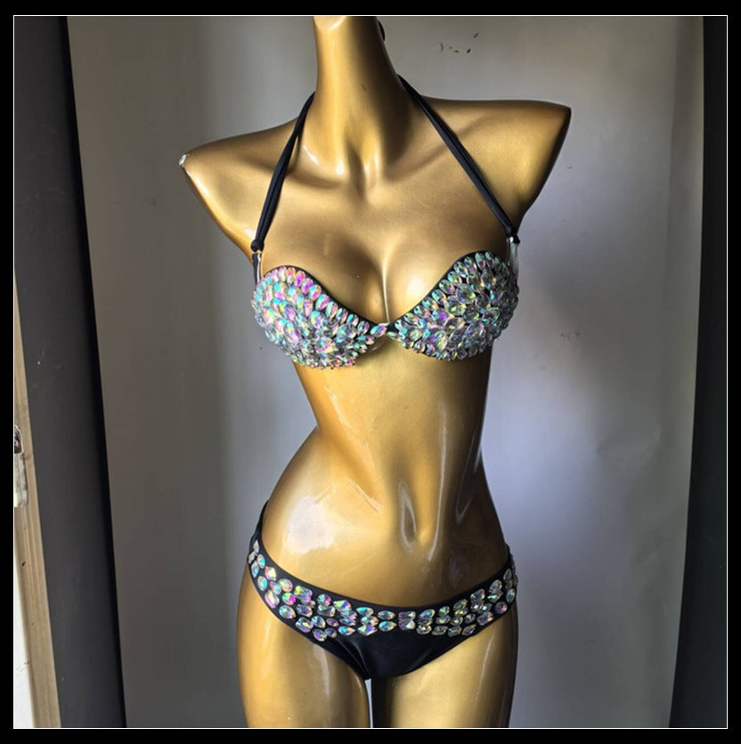 RB013RinestoneBikini